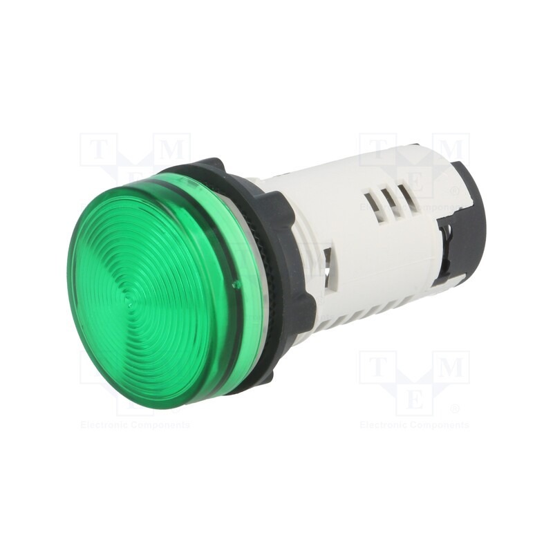 1 pcs x SCHNEIDER ELECTRIC - XB7EV03BP - Control lamp, 22mm, Harmony XB7, -25÷70°C, Illumin: LED, 24V, Ø22mm