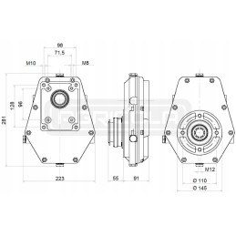 Multiplier 1 3 8 g pump 40l wk hydrolider