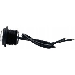 Round LED marker lamp 12 24v, transparent