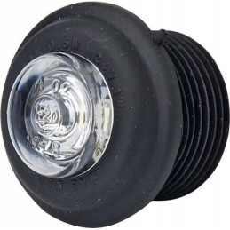 Round LED marker lamp 12 24v, transparent