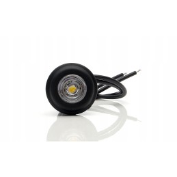 Round LED marker lamp 12 24v, transparent