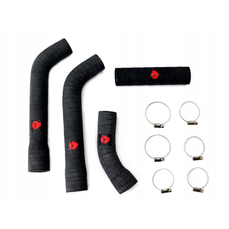 A set of radiator hoses for the C 385 old type