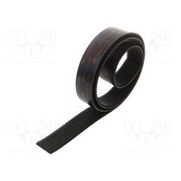 1 rol x 3M - SJ3551CF 25MMX1M - Tape: hook and loop, W: 25mm, L: 1m, Thk: 5700um, acrylic, black