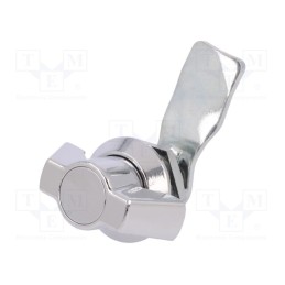 1 pcs x ROZTOCZE - 2.PM18.005-21 - Lock, without cylinder, zinc and aluminium alloy, 21mm, chromium
