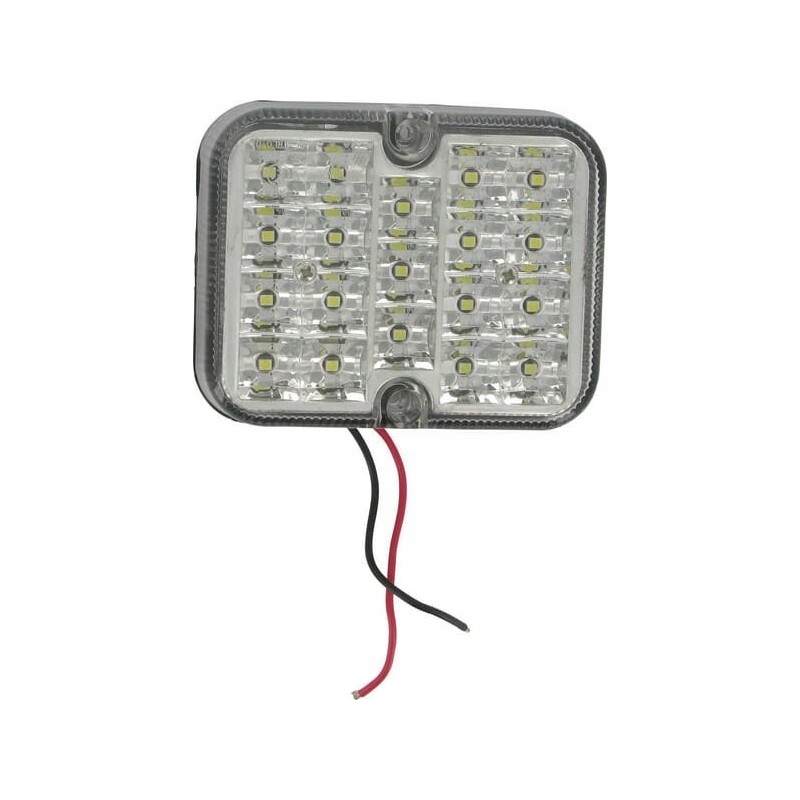 LED reverse lamp 3w square 12v 100x80 7x30mm