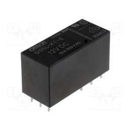 1 pcs x OMRON OCB - G5RL-K1-E-12DC - Relay: electromagnetic, SPDT, Ucoil: 12VDC, Icontacts max: 16A