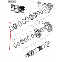 4300008m1 spacer 0 30 mm