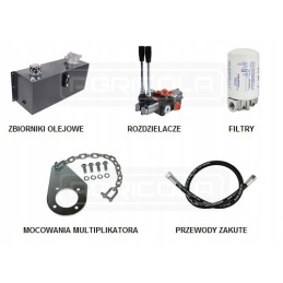 Multiplier 1 3 8m with 28l hydrolider pump