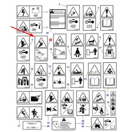 4296954m1 warning sticker