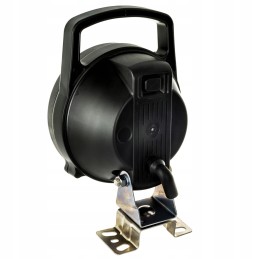 Halogen H3 round work lamp with handle