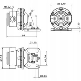 Deutz Same Lamborghini Hurlimann fuel pump