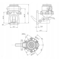 Deutz Fahr 04231021 Polmo fuel supply pump