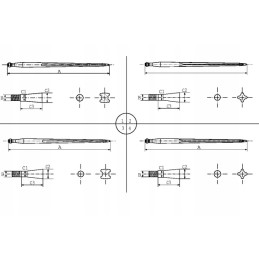 loader 810 mm m22 straight turn 5193 ft1n