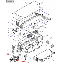 3907299m92 cabin wiring harness