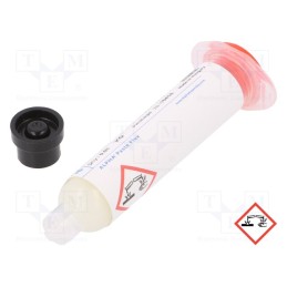1 pcs x ALPHA - OM-338 - Flux: rosin based, halide-free,ROL0,synthetic, gel, syringe, 10ml