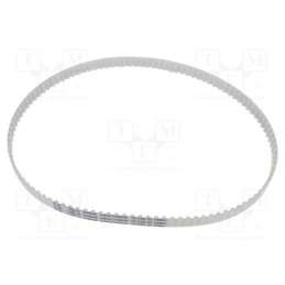 1 pcs x OPTIBELT - T5 550 1077ZA - Timing belt, T5, W: 10mm, H: 2.2mm, Lw: 550mm, Tooth height: 1.2mm