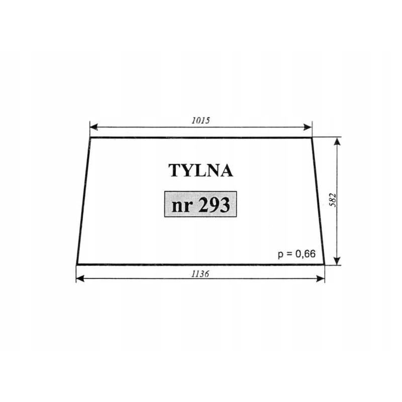 Rear window c 330 t25 ciechanów 293 xx