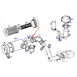 X458657600000 mounting band