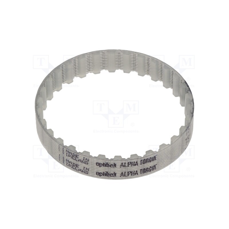 1 pcs x OPTIBELT - T5 150 877ZA - Timing belt, T5, W: 8mm, H: 2.2mm, Lw: 150mm, Tooth height: 1.2mm