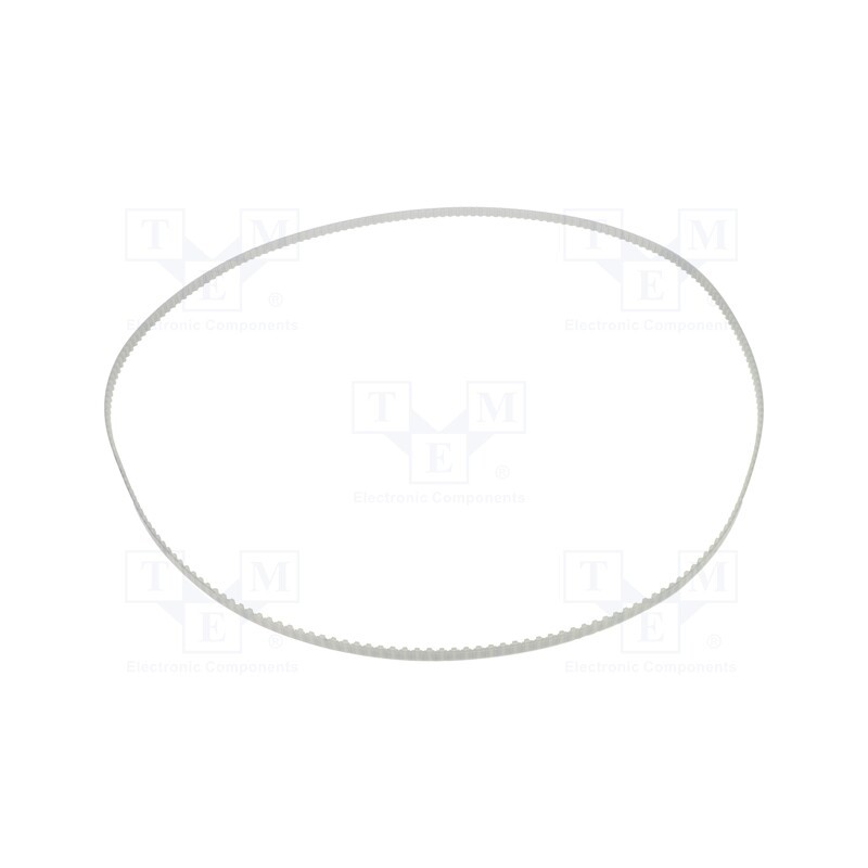 1 pcs x OPTIBELT - T5 1100 677ZA - Timing belt, T5, W: 6mm, H: 2.2mm, Lw: 1100mm, Tooth height: 1.2mm