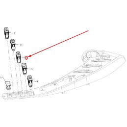 P5s48101007 front working light switch