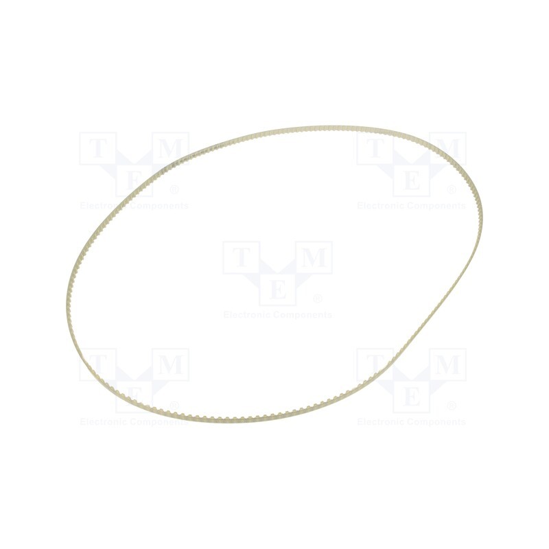 1 pcs x OPTIBELT - T5 1075 677ZA - Timing belt, T5, W: 6mm, H: 2.2mm, Lw: 1075mm, Tooth height: 1.2mm