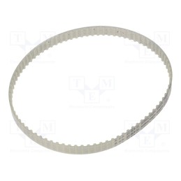 1 pcs x OPTIBELT - T5 420 1077ZA - Timing belt, T5, W: 10mm, H: 2.2mm, Lw: 420mm, Tooth height: 1.2mm