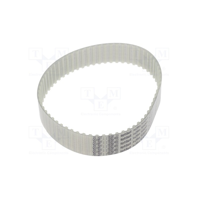 1 pcs x OPTIBELT - T5 325 2077ZA - Timing belt, T5, W: 20mm, H: 2.2mm, Lw: 325mm, Tooth height: 1.2mm