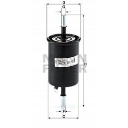 Mann lacetti lanos nubira fuel filter
