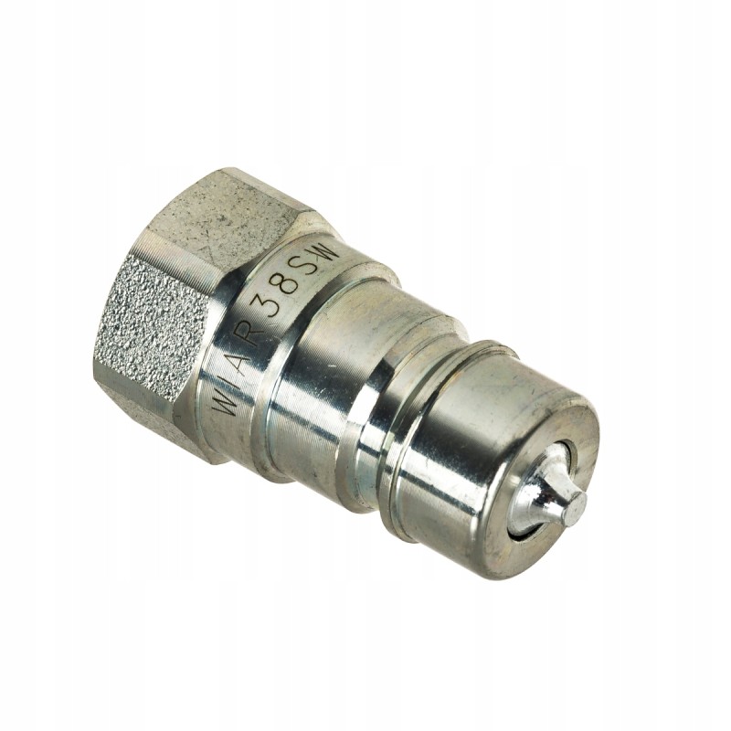 Hydraulic quick connector plug 3 8 bsp