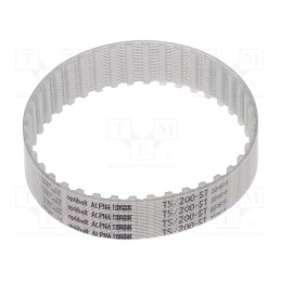 1 pcs x OPTIBELT - T5 200 1677ZA - Timing belt, T5, W: 16mm, H: 2.2mm, Lw: 200mm, Tooth height: 1.2mm