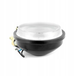 Metal work light with a 105 mm h3 12v bulb