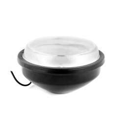 Metal work light with a 105 mm h3 12v bulb