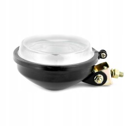 Metal work light with a 105 mm h3 12v bulb