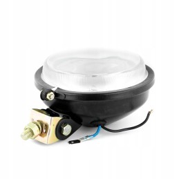 Metal work light with a 105 mm h3 12v bulb