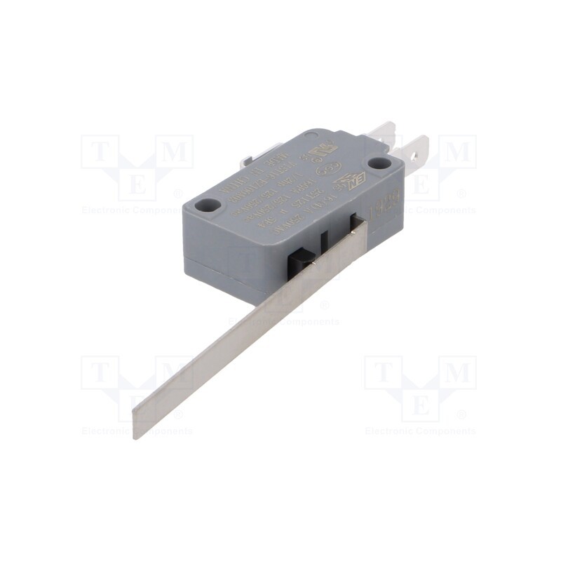 1 pcs x HONEYWELL - V15T16-EZ100A03 - Microswitch SNAP ACTION, 16A/250VAC, with lever, SPDT, ON-(ON)