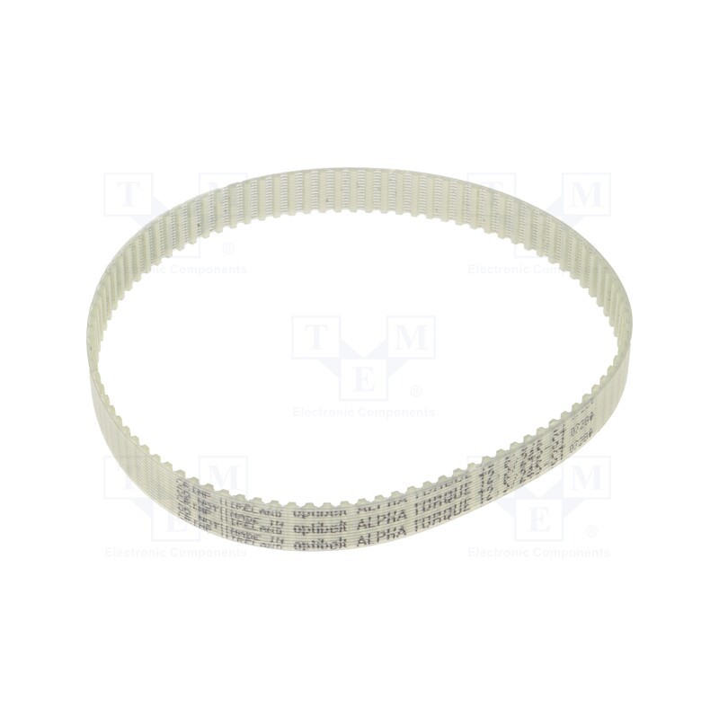 1 pcs x OPTIBELT - T2,5 245 877ZA - Timing belt, T2.5, W: 8mm, H: 1.3mm, Lw: 245mm, Tooth height: 0.7mm