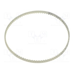 1 pcs x OPTIBELT - T2,5 230 377ZA - Timing belt, T2.5, W: 3mm, H: 1.3mm, Lw: 230mm, Tooth height: 0.7mm