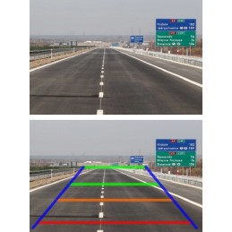 Reversing set 9 full hd 4x divided camera