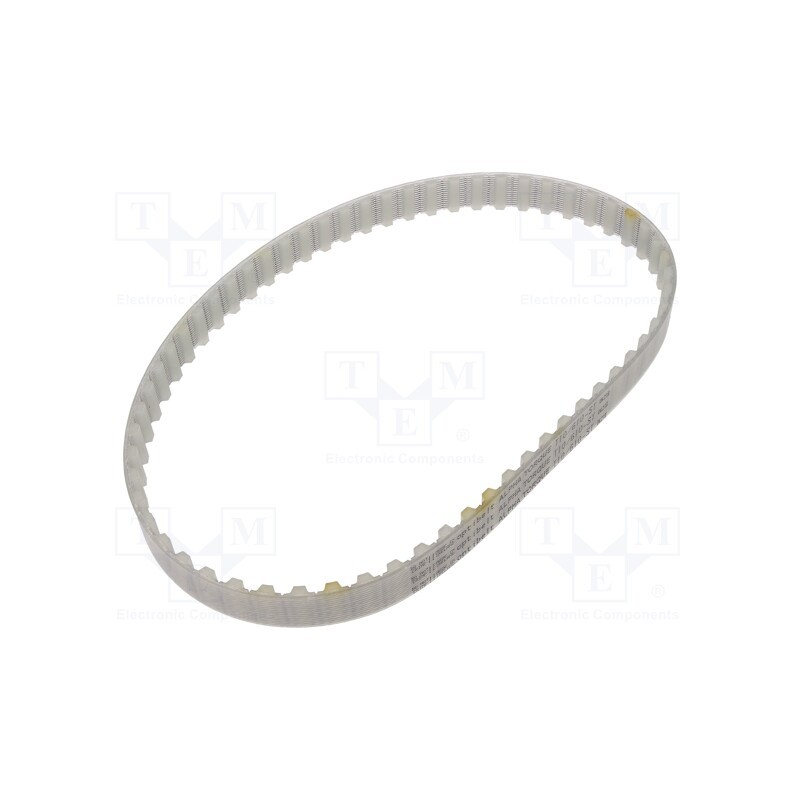 1 pcs x OPTIBELT - T10 610 1677ZA - Timing belt, T10, W: 16mm, H: 4.5mm, Lw: 610mm, Tooth height: 2.5mm