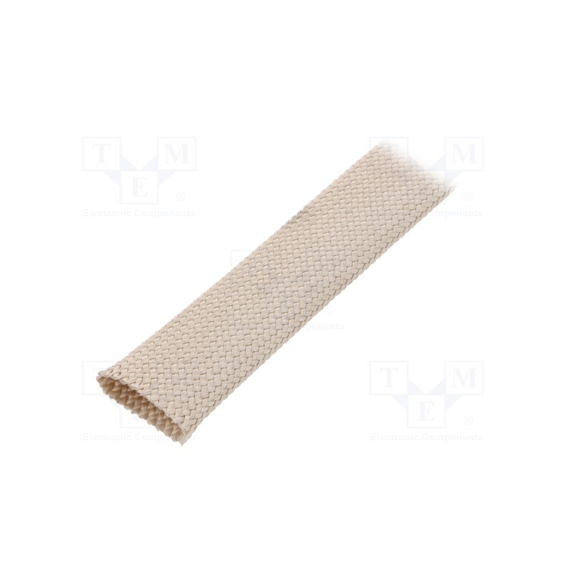 30 m x ANAMET EUROPE - 336.610.3 - Braid, ØBraid : 12÷30mm, fiberglass, L: 30m, -55÷538°C, Body: gold