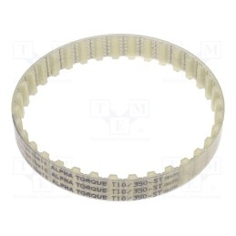 1 pcs x OPTIBELT - T10 350 1677ZA - Timing belt, T10, W: 16mm, H: 4.5mm, Lw: 350mm, Tooth height: 2.5mm