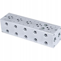 Valve plate block ng6 cetop 5 sections with valve