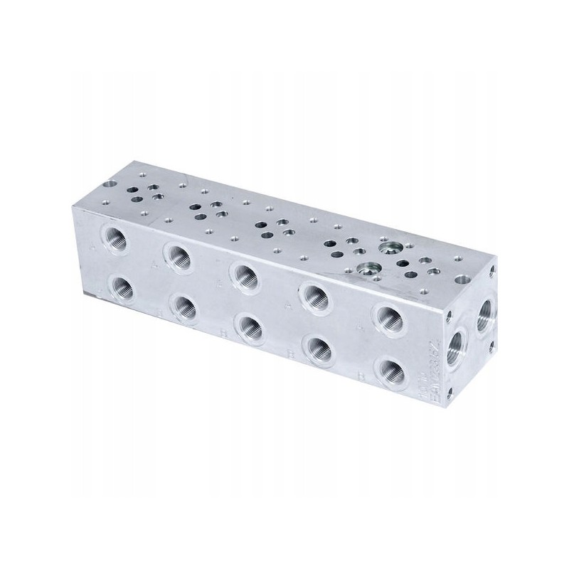 Valve plate block ng6 cetop 5 sections with valve