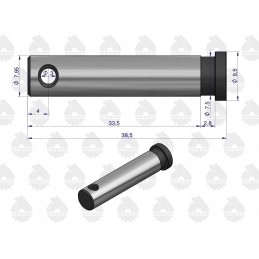 Clutch connector pin mf3 4 original ursus