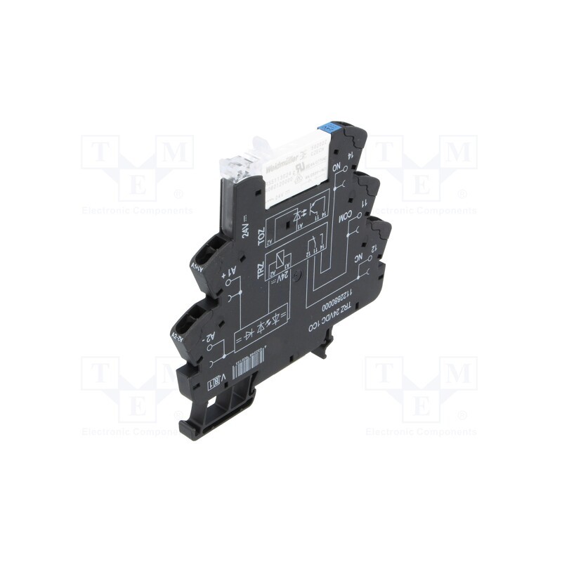 1 pcs x WEIDMu00dcLLER - 1122880000 - Relay: interface, SPDT, Ucoil: 24VDC, 6A, Uswitch: max.250VDC