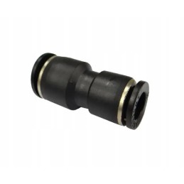 Straight transition connector, diameter 8, 6 tekalan