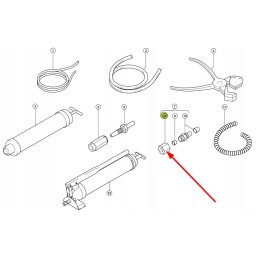 233620 0 central lubrication system nut