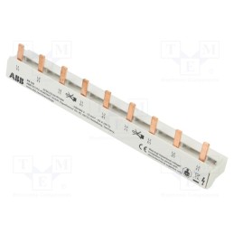 1 pcs x ABB - 2CDL231001R1009 - Busbar, 10mm2, Poles: 3, 690VAC, 690VDC, Inom: 63A, No.of mod: 9