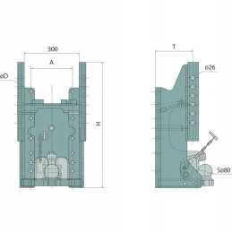 Hitching frame system 80 711482513